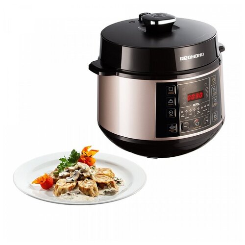 Мультиварка-скороварка REDMOND RMC-PM506 бронзовый 963500₽