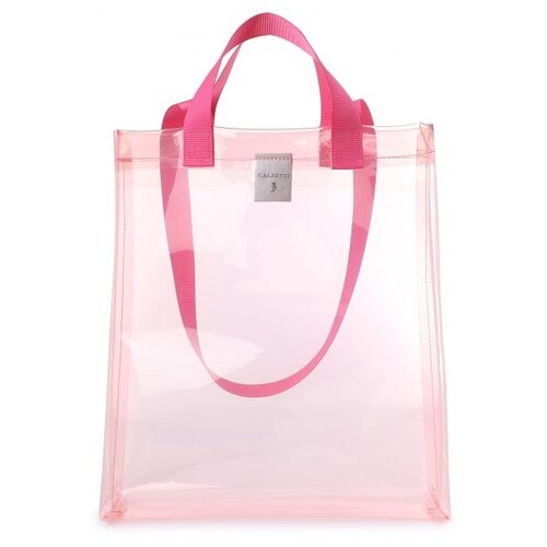 фото Сумка calzetti transparent shopper молочно-белый