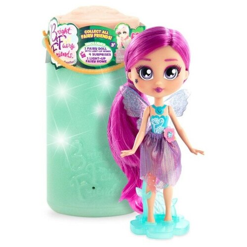 Funrise Кукла «Фея-подружка Виола с домом-фонариком», 15 см, светящиеся крылья, 5 аксессуаров, дом-фонарик