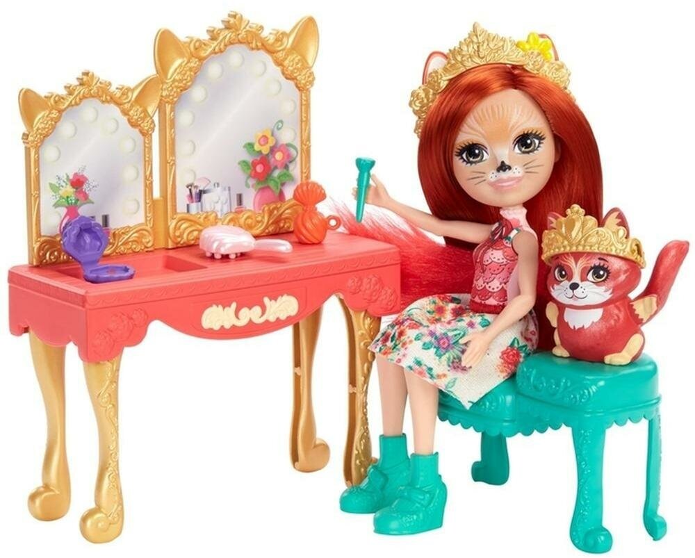 Enchantimals Mattel Сюжетный игровой набор GJX35/GYJ05 Туалетный столик