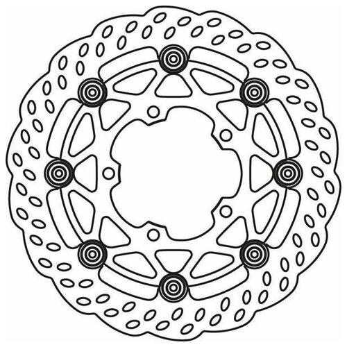 Диск тормозной передний GSX-R 600/1000