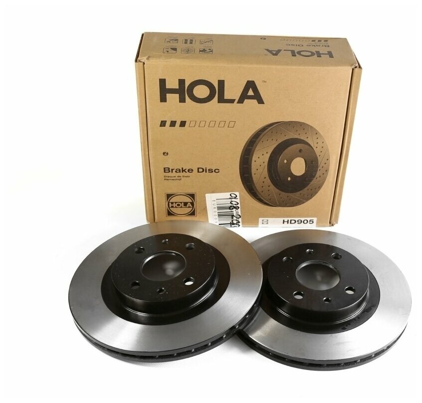 Диск тормозной передний HOLA HD905 ВАЗ-2110-12 R14 1 шт.