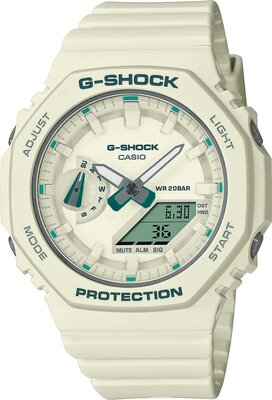 Наручные часы CASIO G-Shock GMA-S2100GA-7A, бежевый, белый