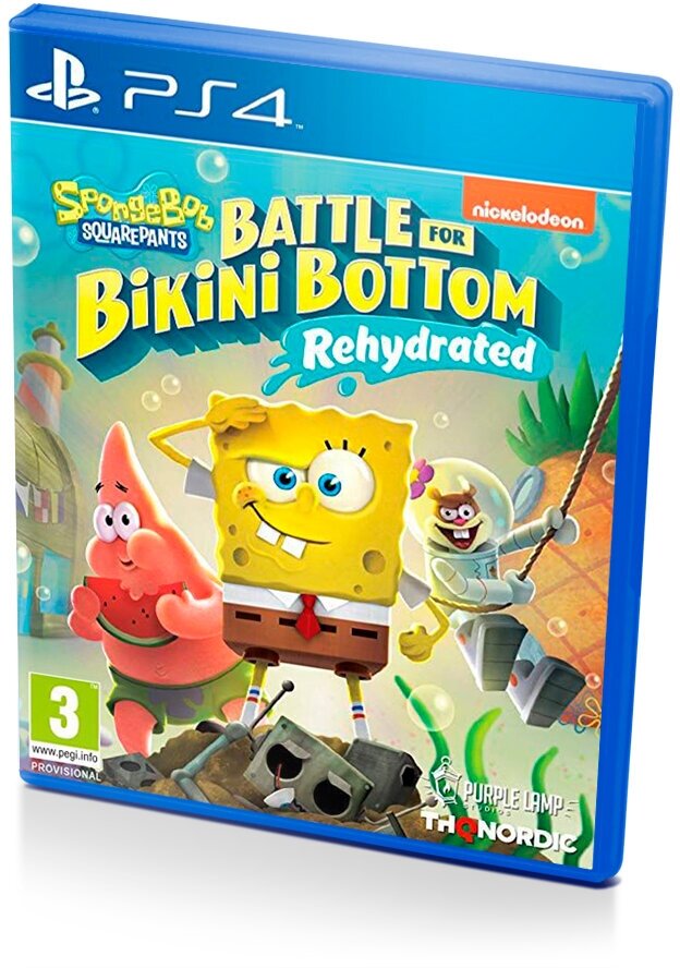 Игра SpongeBob SquarePants: Battle for Bikini Bottom - Rehydrated