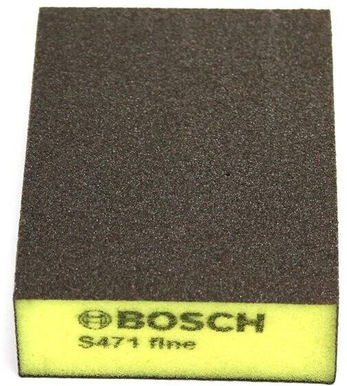 Губка для шлифовки укатурки BOSCH Best for Flat and Edge S471 Fine 97x69