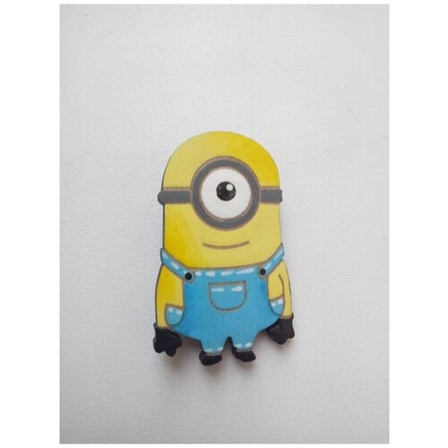 Брошь ручной работы из дерева 24