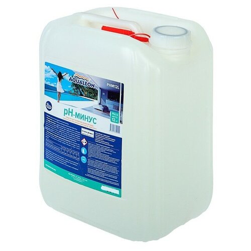 Aqualeon Регулятор pH-минус Aqualeon жидкое средство, 10 л (12 кг)