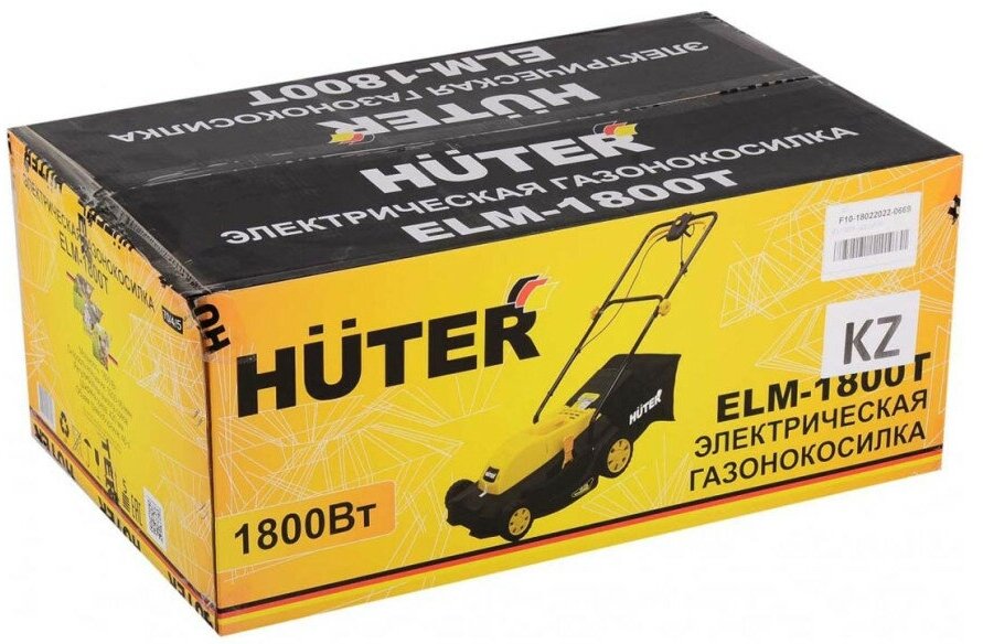 Газонокосилка электрическая HUTER ELM-1800T арт. 70/4/5 - фотография № 13