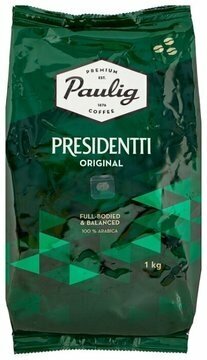 Кофе зерновой PAULIG Presidentti Original, 1000грамм [17649] - фото №6