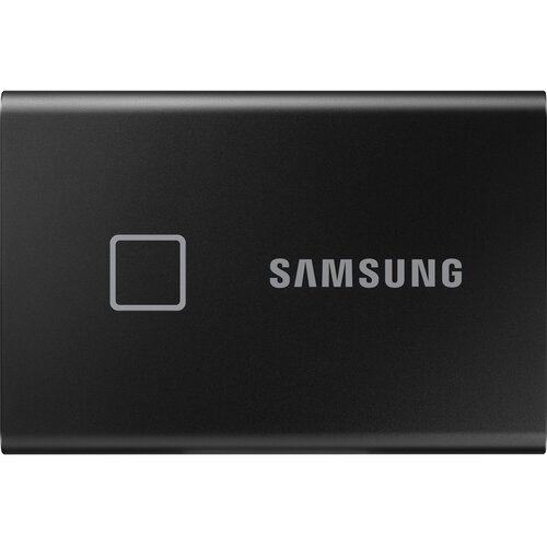 2 ТБ Внешний SSD Samsung T7 Touch, USB 3.2 Gen 2 Type-C, черный, MU-PC2TOK/WW