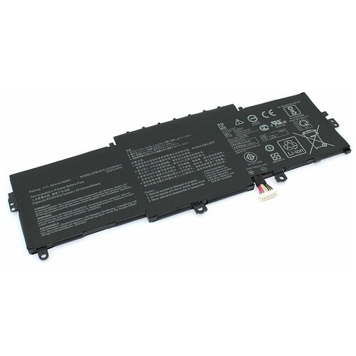 Аккумуляторная батарея для ноутбука Asus ZenBook 14 UX433FN (C31N1811) 11.55V 50Wh аккумулятор для ноутбука asus zenbook 14 ux433fn c31n1811 11 55v 50wh