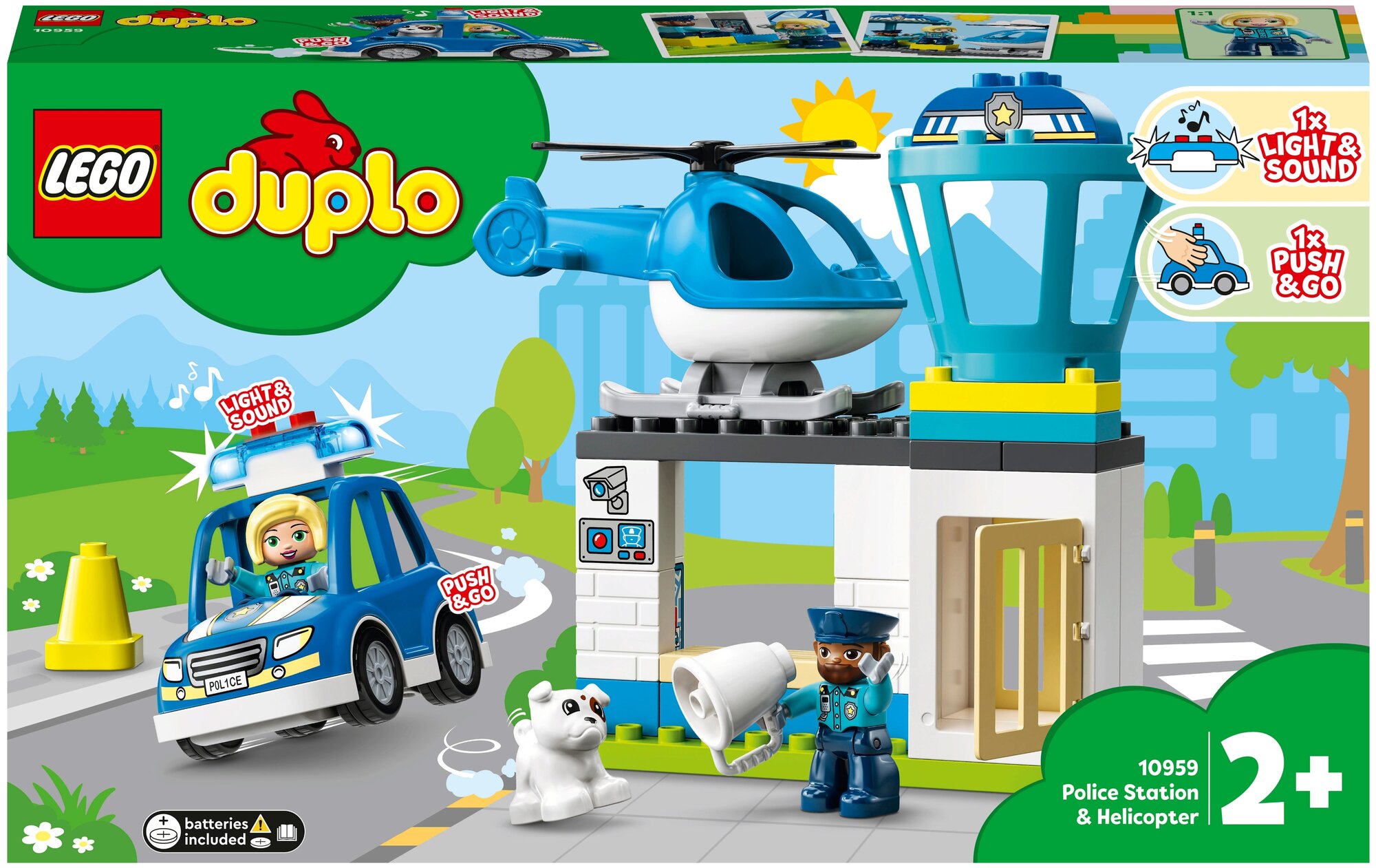 Конструктор Lego ® DUPLO® Town 10959 Полицейский участок и вертолёт