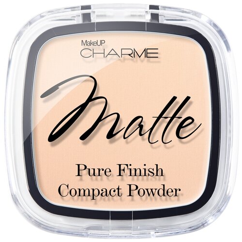 Charme Пудра компактная Pure Matte 101 фарфоровый 14.5 г