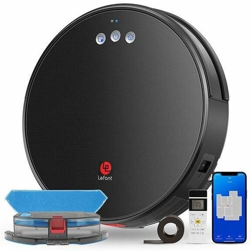 Робот-пылесос Lefant U180, WiFi приложение и голосовое управление ...
