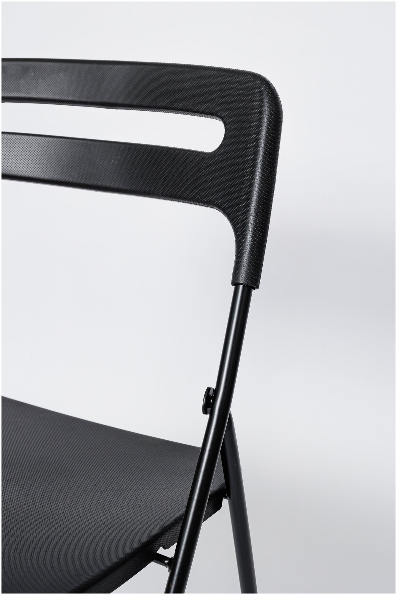 Комплект из 2-х пластиковых стульев, складной ОКС-1331,черный - фотография № 3