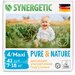 Дышащие ультратонкие подгузники SYNERGETIC Pure&Nature размер 4 Maxi (7-18 кг) 42 шт.