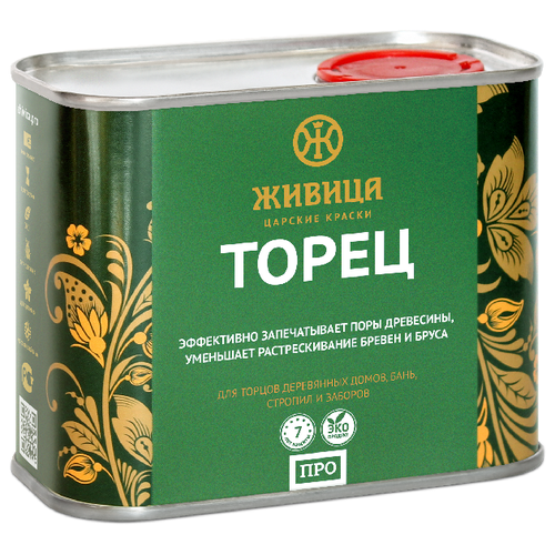 Масло Живица для торцов бревен Торец про (0,4л)