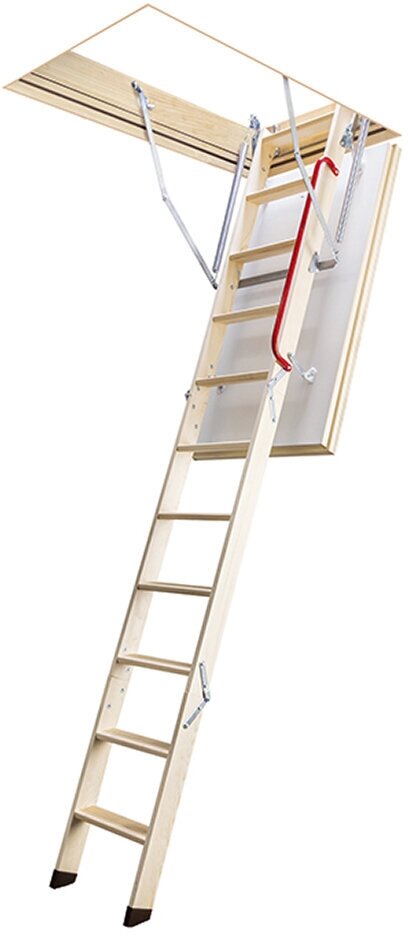 Лестница чердачная Fakro LTK деревянная 60х120х280 см