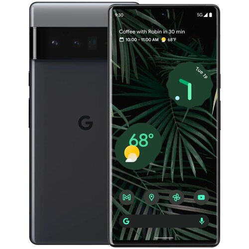 оригинальный смартфон google pixel 6 разблокированный смартфон 8 гб озу 128 гб 256 гб пзу экран 6 4 дюйма восьмиядерный процессор google tensor android 12 Смартфон Google Pixel 6 Pro 12/128 ГБ AU, nano SIM+eSIM, stormy black