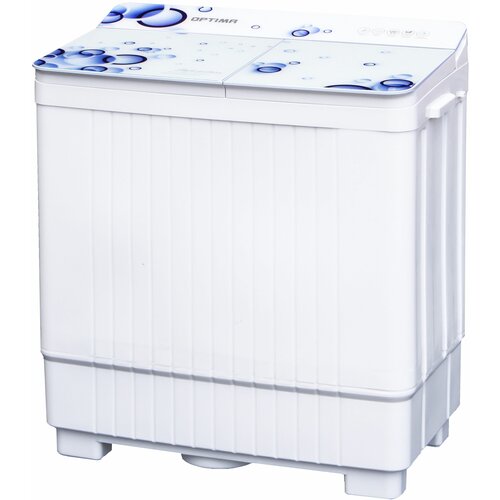 Стиральная машина OPTIMA МСП-50СТ Белое стекло Пузыри 1104600₽