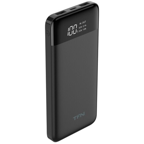 Внешний аккумулятор TFN Slim Duo LCD 10 000 black TFN-PB-217-BK 197900₽