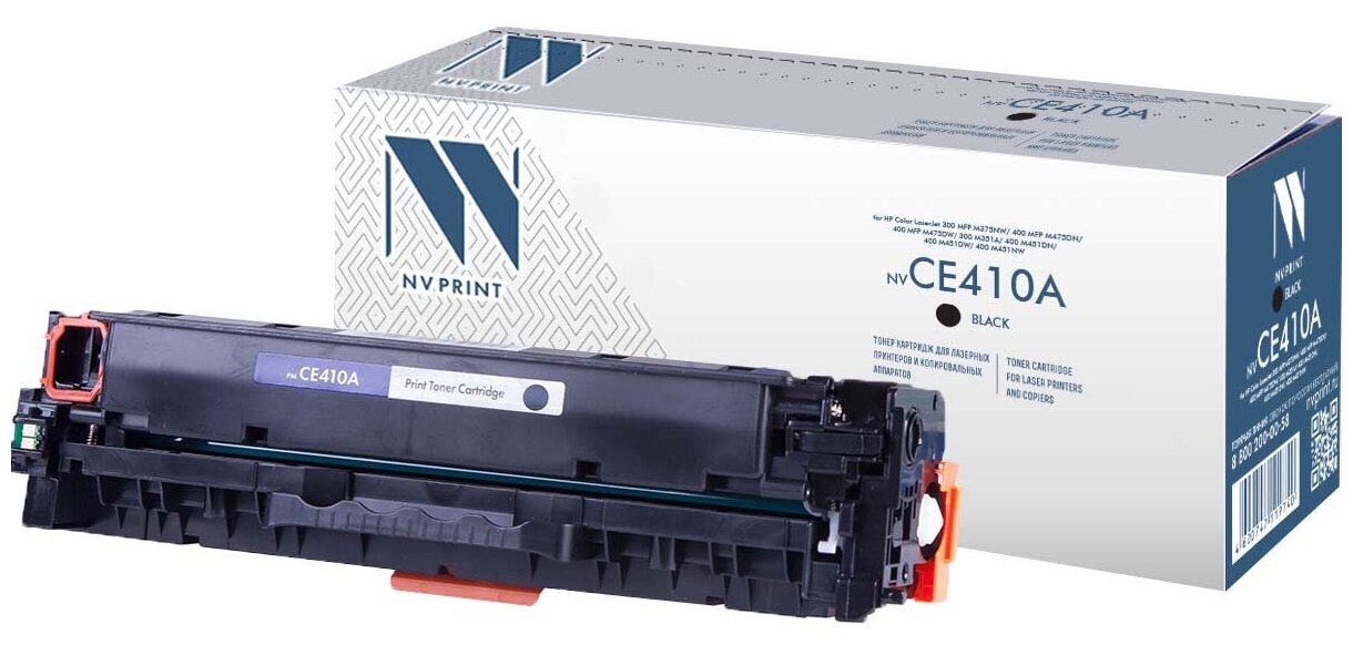 Картридж CE410A (305A) для принтера HP Color LaserJet Pro 400 MFP M475dw; M475dn