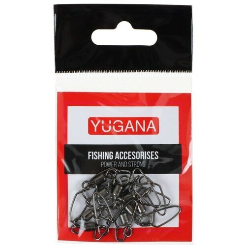 yugana вертлюжок с застежкой yugana f 2025 4 28 кг 10 шт YUGANA Вертлюжок с застежкой YUGANA, F-2025, № 4, 28 кг, 10 шт.