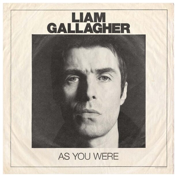 Liam Gallagher - As You Were (White Vinyl) Виниловая пластинка Warner Music Entertainment - фото №1