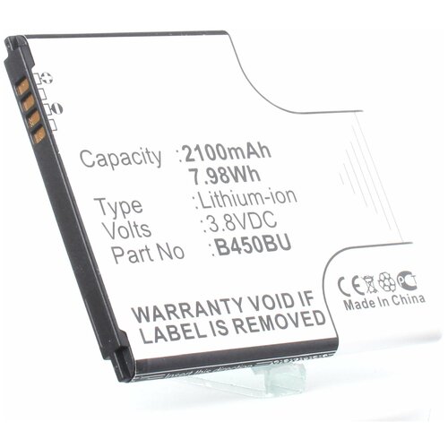 Аккумулятор iBatt iB-B1-M1116 2100mAh для Samsung B450BE, B450BC