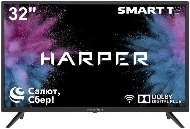 Телевизор HARPER 32R610TS, HD Ready, Smart (Салют)