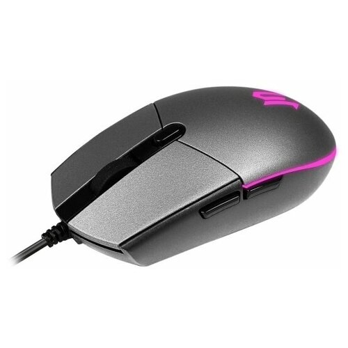 Проводная мышь JetA Comfort OM-U55 LED серая 800120016002400dpi 5 кнопок LED-подсветка USB 61200₽