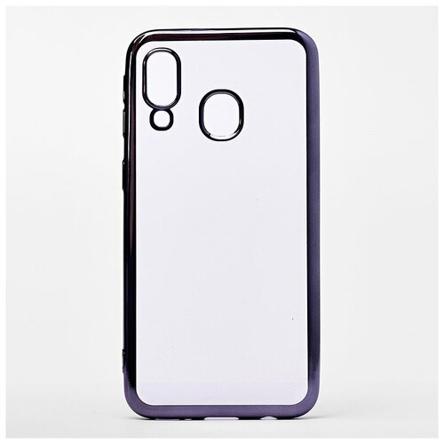 фото Чехол-накладка activ pilot для samsung galaxy a40 (a405f) (черная) без бренда