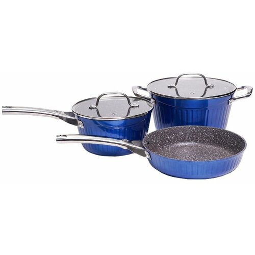 Набор посуды 5 предметов GALAXY LINE GL9515 (синий)