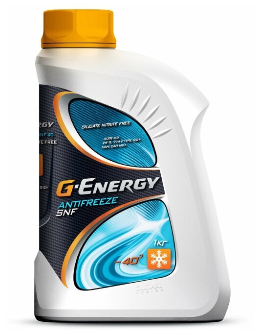 G-ENERGY 4630002596995 g-energy g antifreeze snf 40 1кг (g-12, g-12+) красно-оранжевый 4630002596995g-energy g antifreeze snf 40 1кг (g-12, g-12+) красно-оранжевый 4630002596995