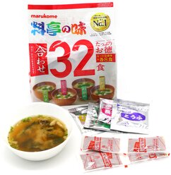 Мисо-суп ассорти быстрого приготовления Marukome, 32 порции, 690 гр.