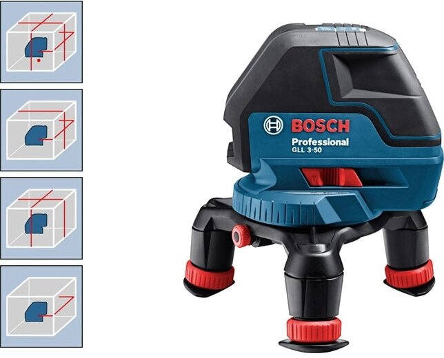 Лазерный нивелир Bosch GLL 3-50 Professional - фотография № 9