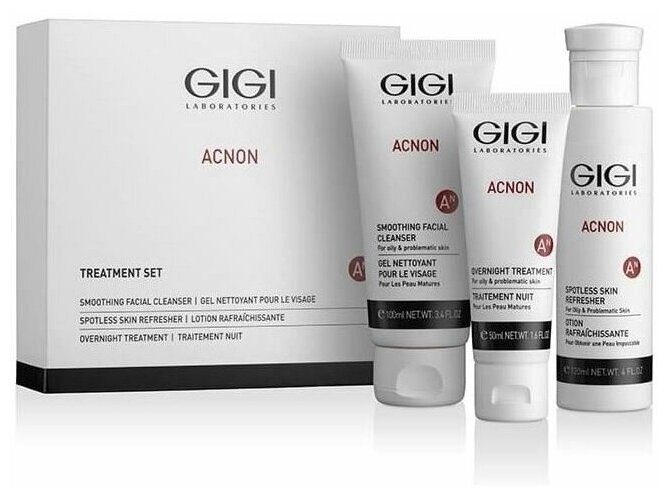GIGI (ДжиДжи) Acnon Set / Набор для борьбы с проблемной кожей, 270 мл