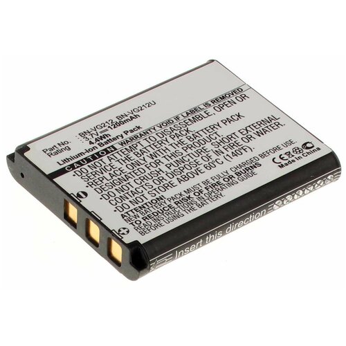 Аккумулятор iBatt iB-B1-F410 1200mAh для Casio, JVC NP-110, аккумулятор ibatt ib b1 m410 1200mah для blackberry bat 26483 003