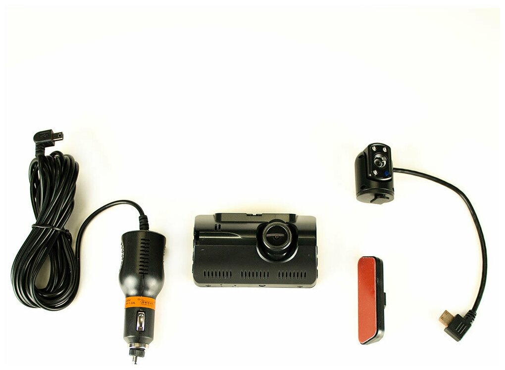 Автомобильный регистратор PS-link Q20 HD с двумя камерами