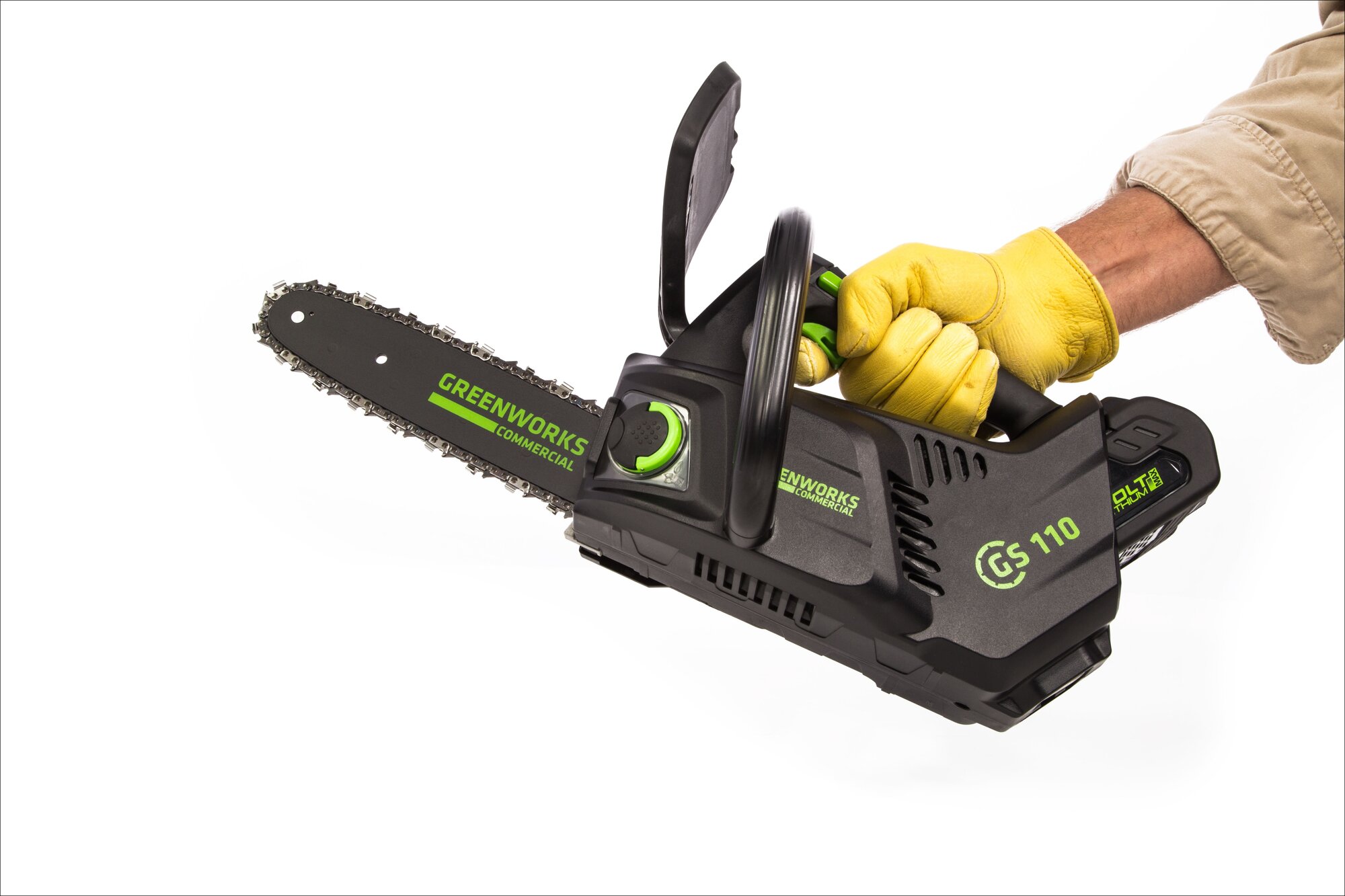 Аккумуляторная пила Greenworks GD40TCS шаг цепи 1/4" 0 40 В/4 А·ч