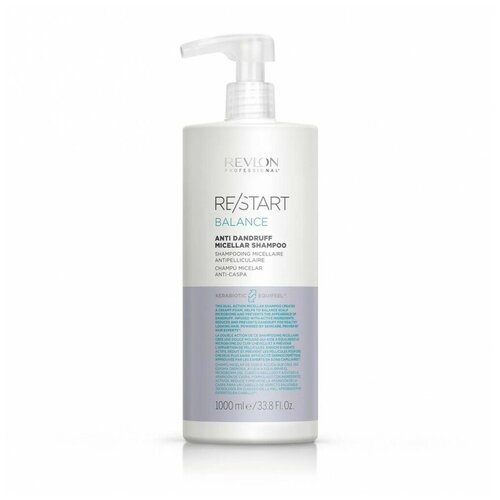 Мицеллярный шампунь Revlon Professional Re/Start Balance Anti Dandruff Micellar Shampoo, 1000 мл