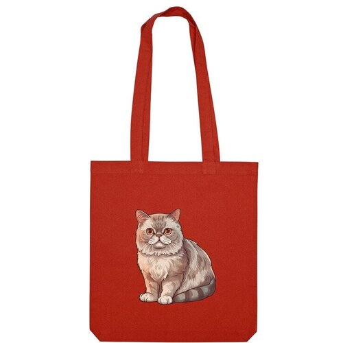 фото Сумка шоппер us basic, красный