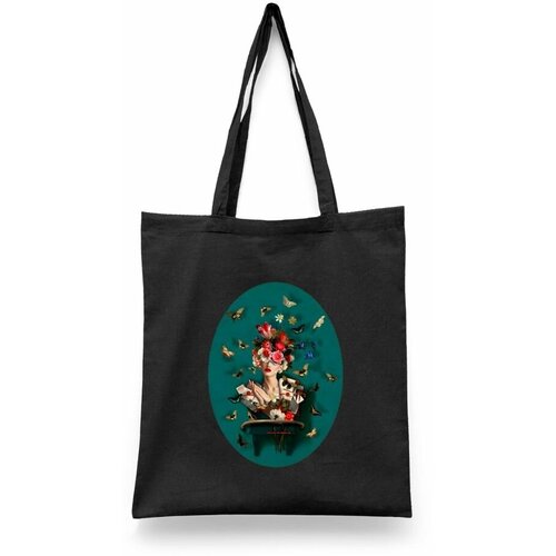 фото Сумка шоппер каждому своё, черный