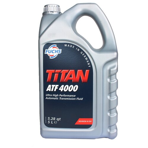 фото Трансмиссионное масло fuchs titan atf 4000 5л