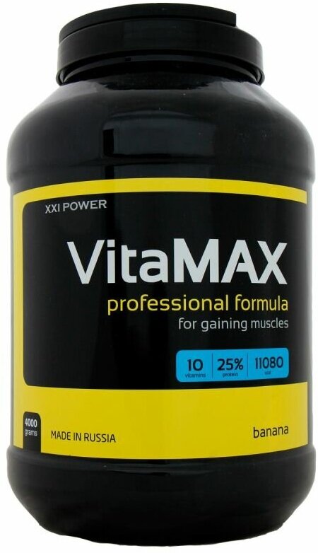 XXI Power, VitaMAX, банка 4кг (Шоколад)