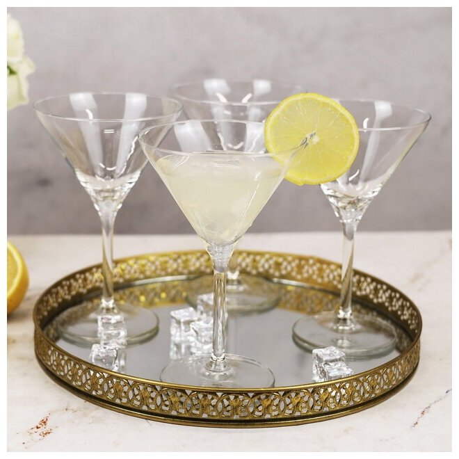 фото Koopman Набор бокалов для мартини Moscato 4 шт, 260 мл, стекло CC7000730