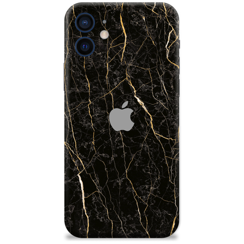 фото Чехол-наклейка виниловый skinz для iphone 12 marble black