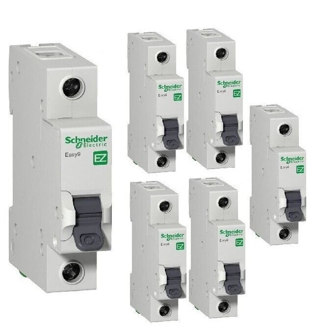 Выключатель автоматический Schneider Electric EZ9F34116/ 1п/ 16А/ C/ 6шт