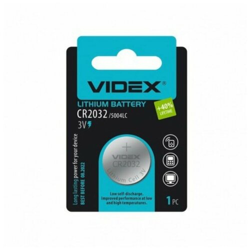 Videx Lithium CR2032 BL-1