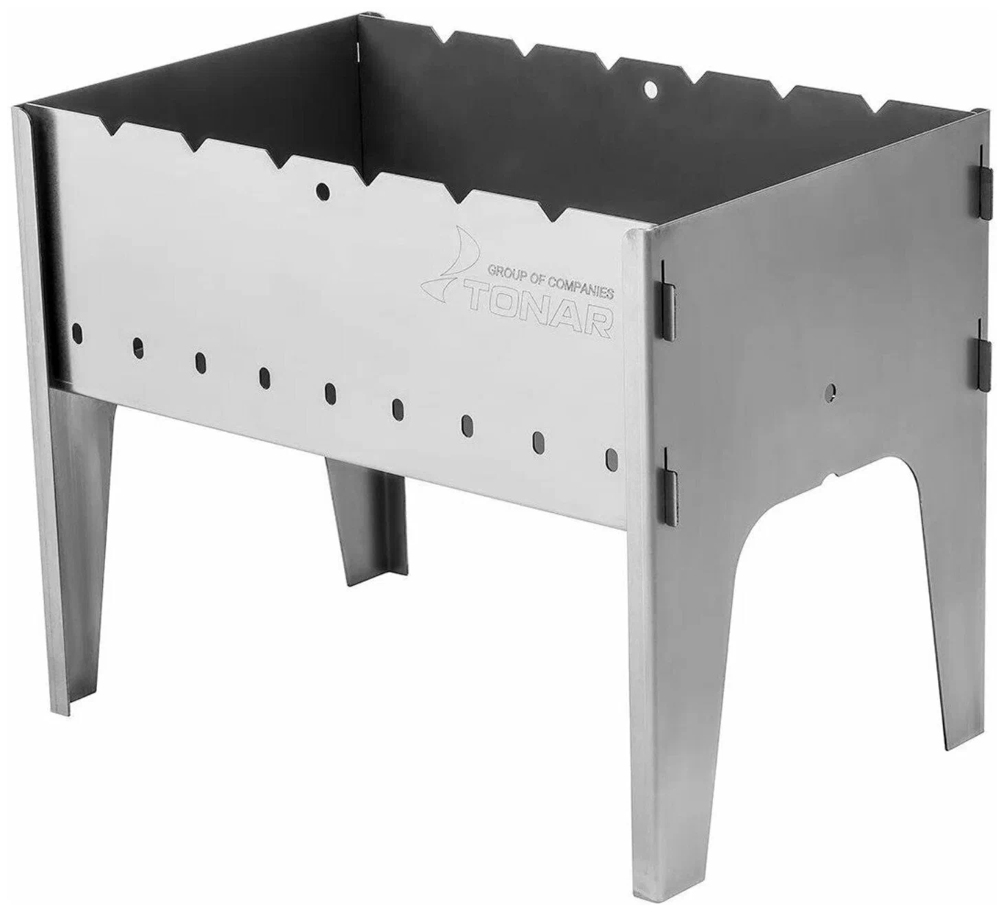 Мангал Тонар разборный + 6 шампуров 2мм сумка T-M2-6-S - фотография № 2